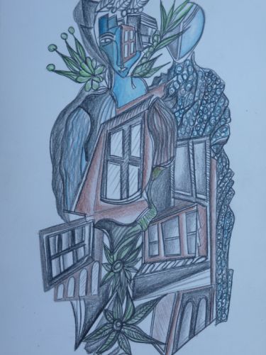 Corps et fenêtre de Bernar PEYROLES