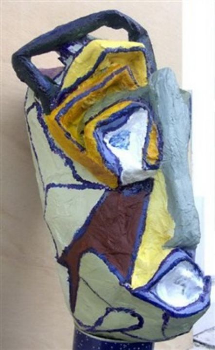 Bernard PEYROLES visage en papier